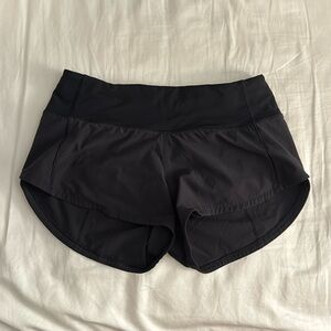 lululemon LR Speed Up Shorts 2.5” - 0 - black